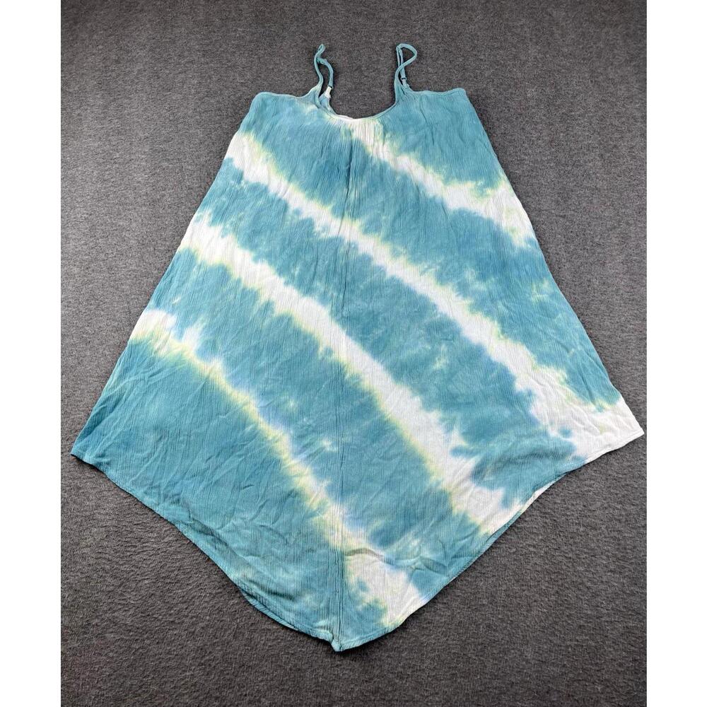 Knox Rose Tie-Dye Blue and White Women's Dress Size Small